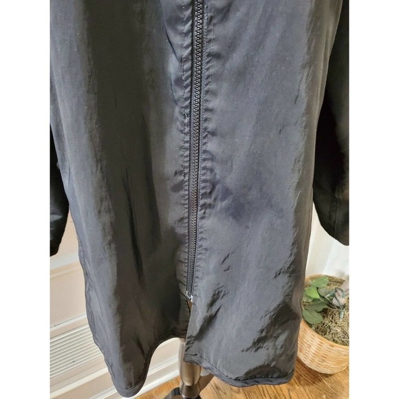 Bag It Women's Black Polyester Long Sleeve Full Zip Front Casual Jacket Size L - Picture 3 of 8